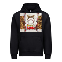 Black baseball mom with leopard tumbler tbs Urban Hoodie - TumblerDesignByShophia