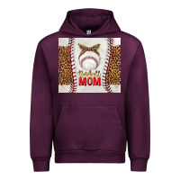 Mauve Wine baseball mom with leopard tumbler tbs Urban Hoodie - TumblerDesignByShophia