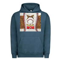 Pigment Midnight Navy baseball mom with leopard tumbler tbs Urban Hoodie - TumblerDesignByShophia