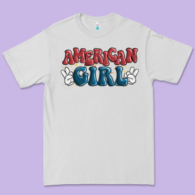 Premium Tee american girl