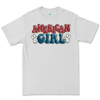 Dove Grey american girl Premium Tee - MaliasSmallBusiness