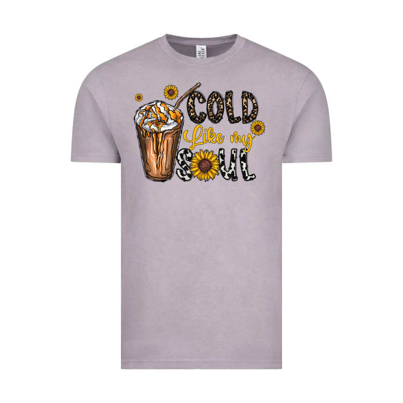 Cold Like My Soul Vintage Tee by CowhideDigitalArt | Teevron
