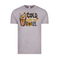 Vintage Zinc cold like my soul Vintage Tee - CowhideDigitalArt