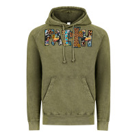 Vintage Olive faith cross Vintage Hoodie - JahusDesignShop