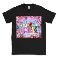 Black school nurse tumbler Classic Tee - BundleAndBundleShop
