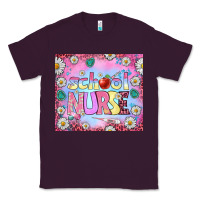 Plum school nurse tumbler Classic Tee - BundleAndBundleShop