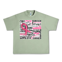 Oil Green breast cancer ribbon Urban Heavy Tee - JahusDesignShop