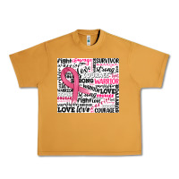 Peanut Butter breast cancer ribbon Urban Heavy Tee - JahusDesignShop