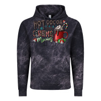 Cloud Black hot cocoa and christmas movies Vintage Hoodie - CowhideDigitalArt