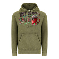 Vintage Olive hot cocoa and christmas movies Vintage Hoodie - CowhideDigitalArt