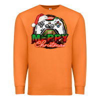 Carrot Gamer Merry Christmas Premium Sweatshirt - NancyCooperArtShop