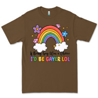 Cacao if being gay was a choice i'd be gayer lol Premium Tee - MaliasSmallBusiness