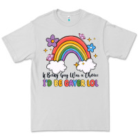Dove Grey if being gay was a choice i'd be gayer lol Premium Tee - MaliasSmallBusiness