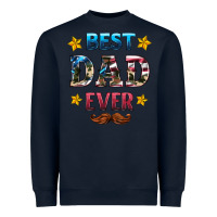 Navy best dad ever Heavyweight Sweatshirt - HRA Design Shop