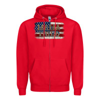 Red Mama Tried Zipper Hoodie - Jasminsmagicworld