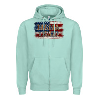 Seafoam Mama Tried Zipper Hoodie - Jasminsmagicworld