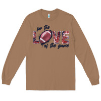 Toasted Coconut football love of the game Long Sleeve Tee - JahusDesignShop