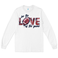 White football love of the game Long Sleeve Tee - JahusDesignShop