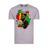 Vintage Zinc free ish since 1865 black man Vintage Tee - HRA Design Shop