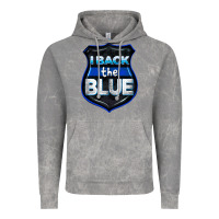 Cloud Rock I back the blue 4th of July Vintage Hoodie - CowGirlArtShop