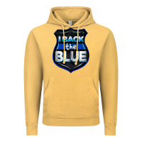 Vintage Mustard I back the blue 4th of July Vintage Hoodie - CowGirlArtShop