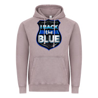 Vintage Zinc I back the blue 4th of July Vintage Hoodie - CowGirlArtShop