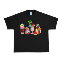 Black summer coffee cups Urban Heavy Tee - AdoDesignShop