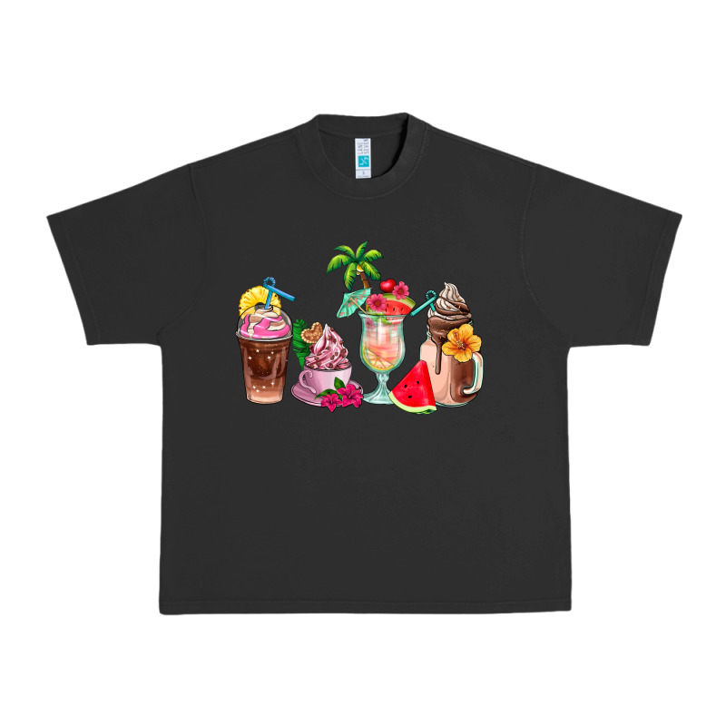 Summer Coffee Cups Urban Heavy Tee by AdoDesignShop | Teevron