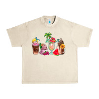 Sandshell summer coffee cups Urban Heavy Tee - AdoDesignShop