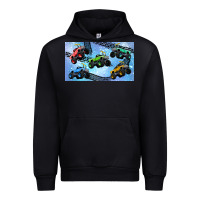 Black Children trucks Urban Hoodie - TumblerDesignByShophia