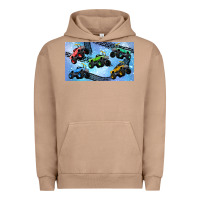 Pigment Burro Children trucks Urban Hoodie - TumblerDesignByShophia