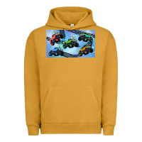 Pigment Peanut Butter Children trucks Urban Hoodie - TumblerDesignByShophia