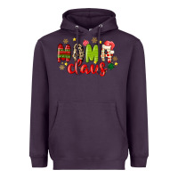 Plum mama claus Heavyweight Hoodie - MaliasSmallBusiness