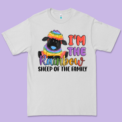 Premium Tee i'm the rainbow sheep of the family