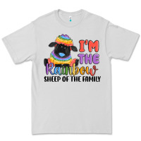 Dove Grey i'm the rainbow sheep of the family Premium Tee - MaliasSmallBusiness