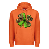 Carrot leopard shamrock Premium Hoodie - Jasminsmagicworld