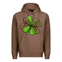 Chestnut leopard shamrock Premium Hoodie - Jasminsmagicworld