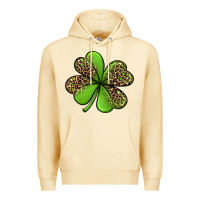 Pina Colada leopard shamrock Premium Hoodie - Jasminsmagicworld