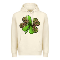 Sandshell leopard shamrock Premium Hoodie - Jasminsmagicworld