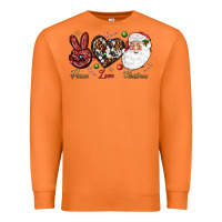 Carrot Peace love Christmas Premium Sweatshirt - NancyCooperArtShop