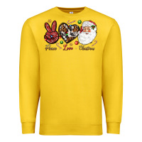 Lemon Peace love Christmas Premium Sweatshirt - NancyCooperArtShop