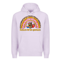 Lilac back to school rainbow hello fifth grade Premium Hoodie - AdoDesignShop
