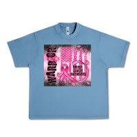 Pebble Blue breast cancer Urban Heavy Tee - JahusDesignShop