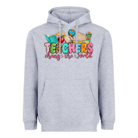 Heather Grey teacher change the world Heavyweight Hoodie - MaliasSmallBusiness