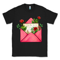Black pink letter Classic Tee - AdoDesignShop