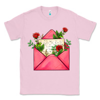 Bubblegum Pink pink letter Classic Tee - AdoDesignShop