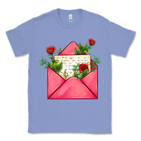 Colony Blue pink letter Classic Tee - AdoDesignShop
