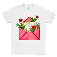 White pink letter Classic Tee - AdoDesignShop