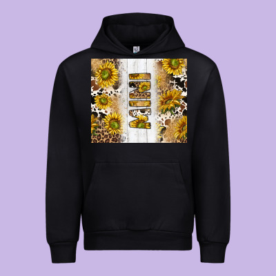 Western Mother's Day Mini With Cowhide And Sunflowers Tumbler Tbs Urban Hoodie Designed By Tumblerdesignbyshophia