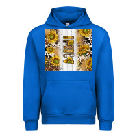 Cobalt western mother's day mini with cowhide and sunflowers tumbler tbs Urban Hoodie - TumblerDesignByShophia